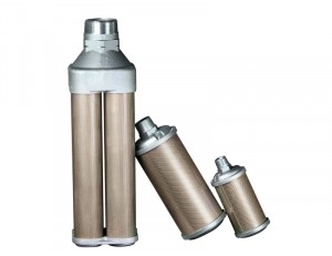 Two-stage exhaust silencer